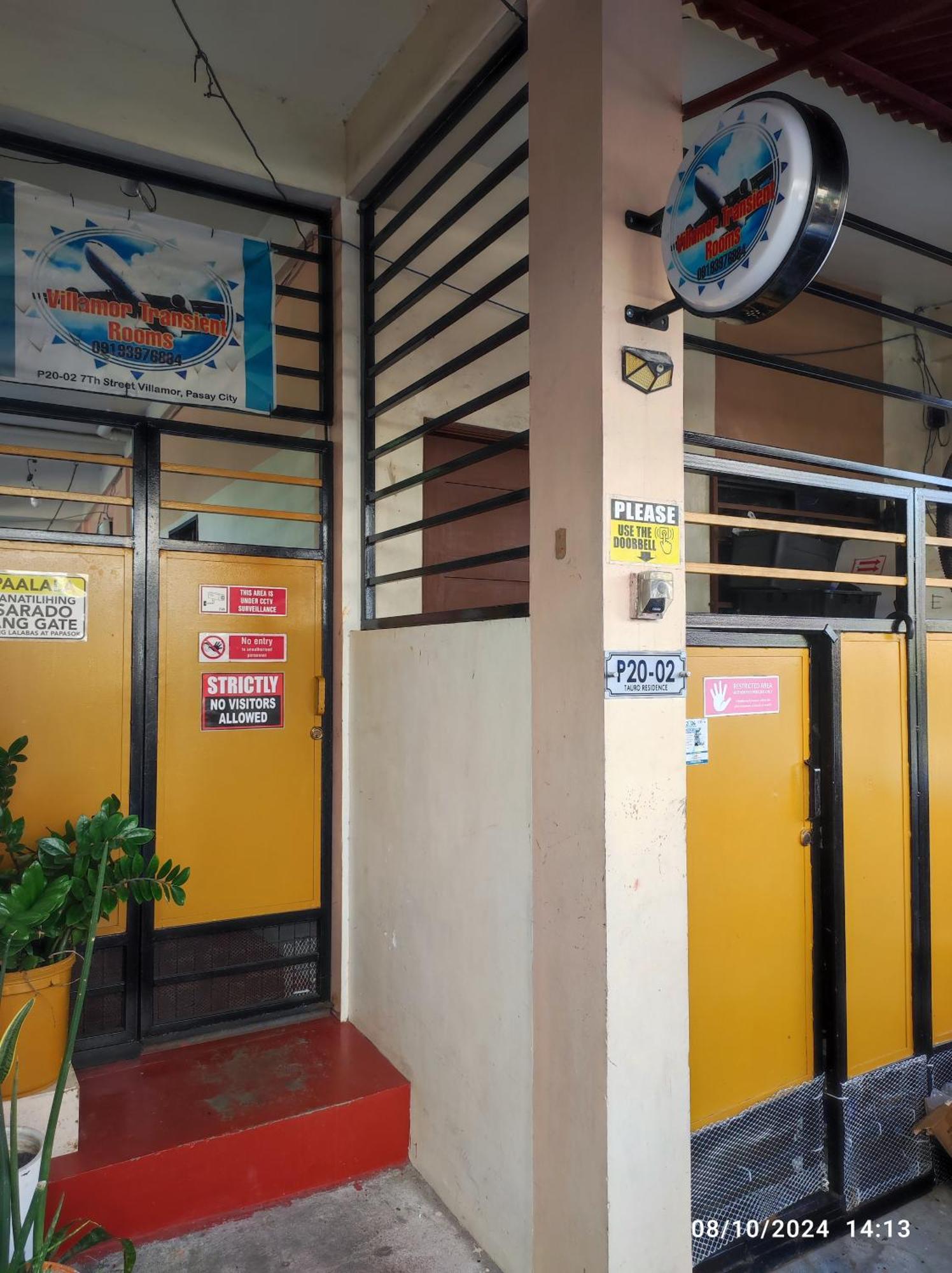 Airport Villamor Transient Rooms Manila Dış mekan fotoğraf